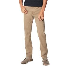 BLANK NYC Mens Wooster Straight Leg Jeans Stretch Denim Tan Khaki NWT 28 x 32